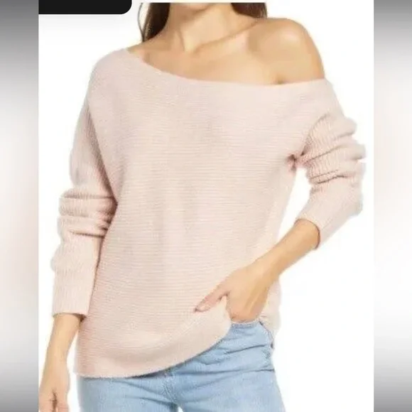 Treasure Bond Sweaters Treasure Bond Nwt Pink Off The
